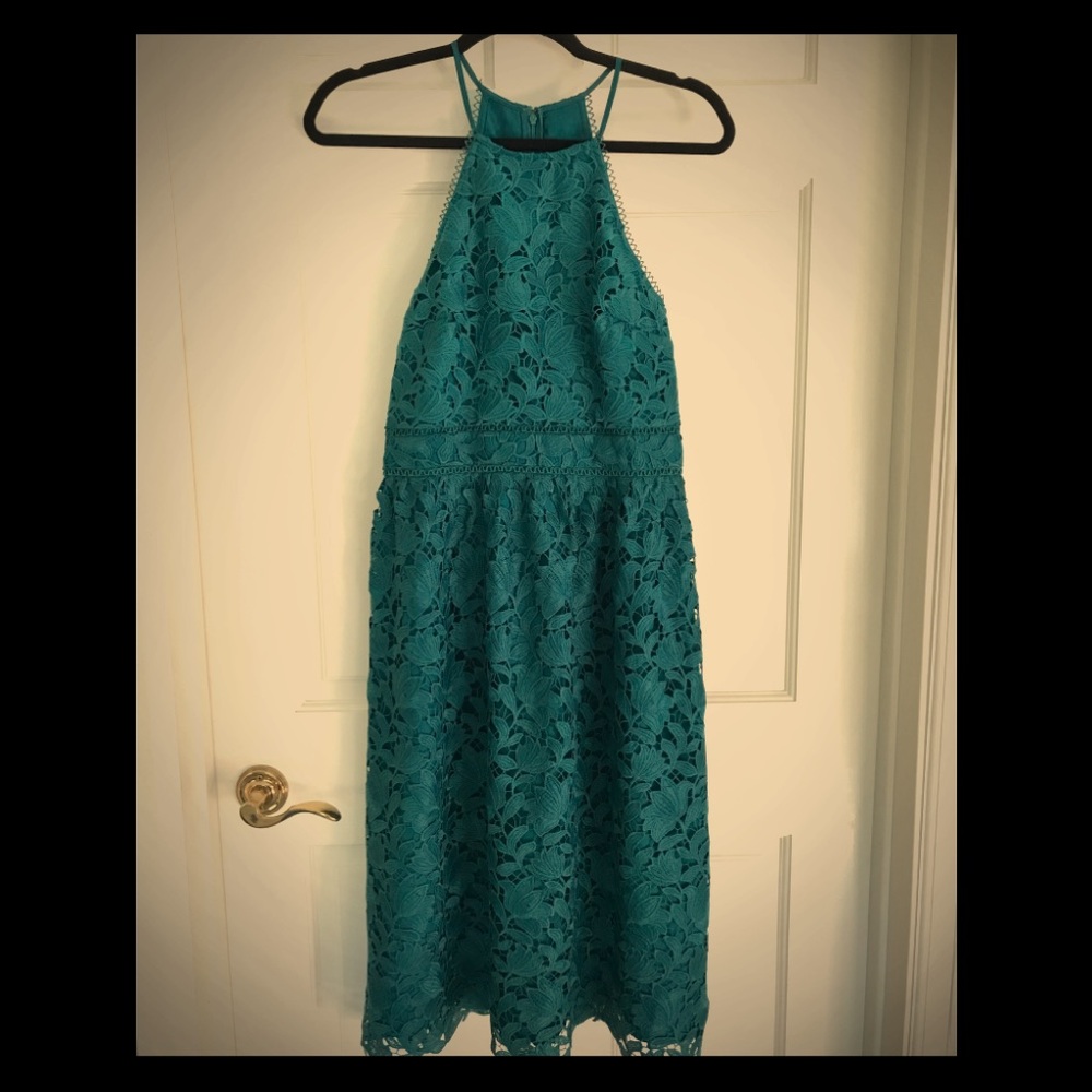 LOFT Lace Halter Dress